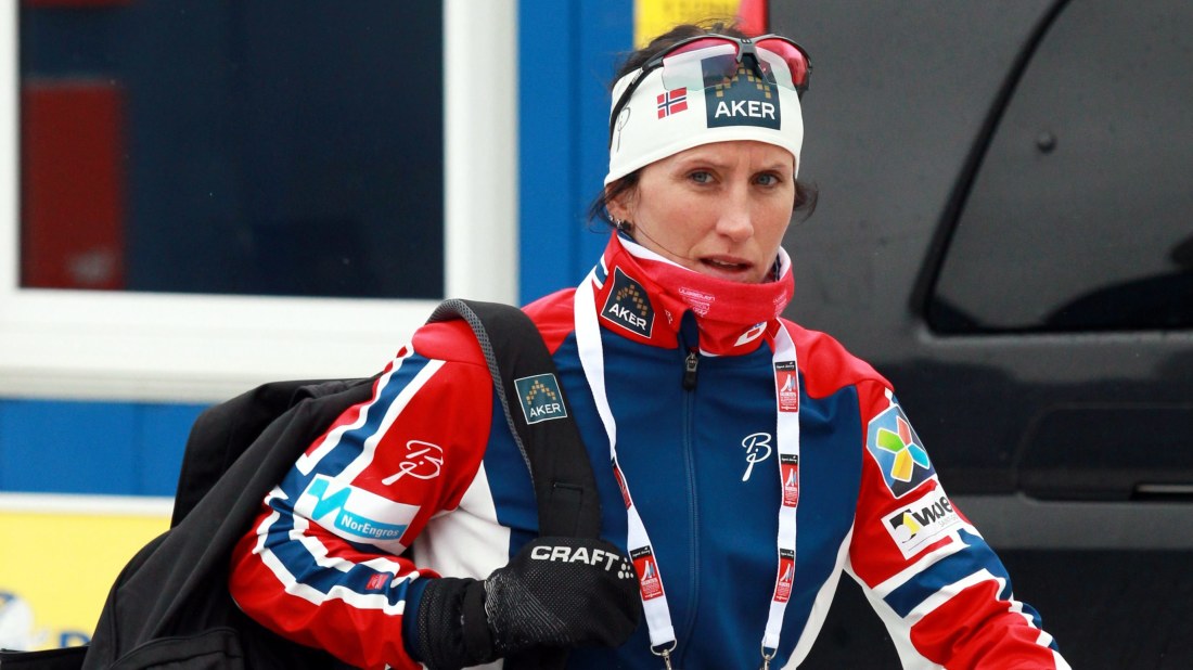 Mamma Björgen mötte medierna - tänker tävla ännu i vår | Sport | svenska.yle.fi