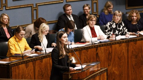 Regeringen Informerade Riksdagen Om Hur Coronaviruset Bekampas I Finland Inrikes Svenska Yle Fi