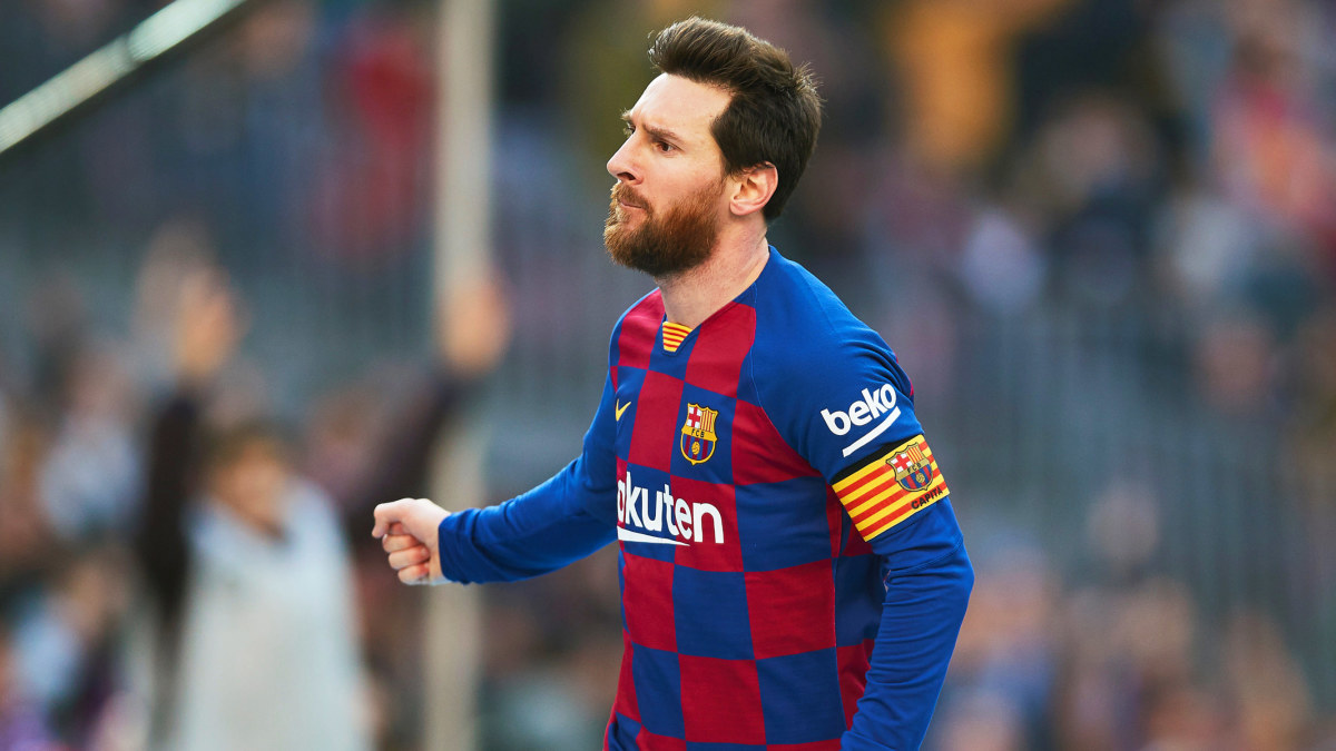 Lionel Messi bröt måltorkan med fyra mål mot Eibar – Niklas Moisanders Werder Bremen lyckades inte stoppa Erling ...