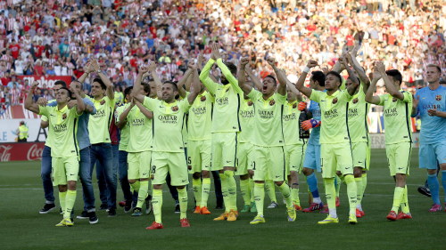Barcelona La Liga Mastare Se Messis Avgorande Mal Sport
