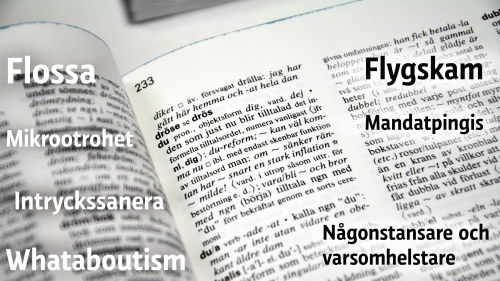 Far Man Larskav Av Att Flossa Drygt 30 Nya Ord Tar Sig In Pa