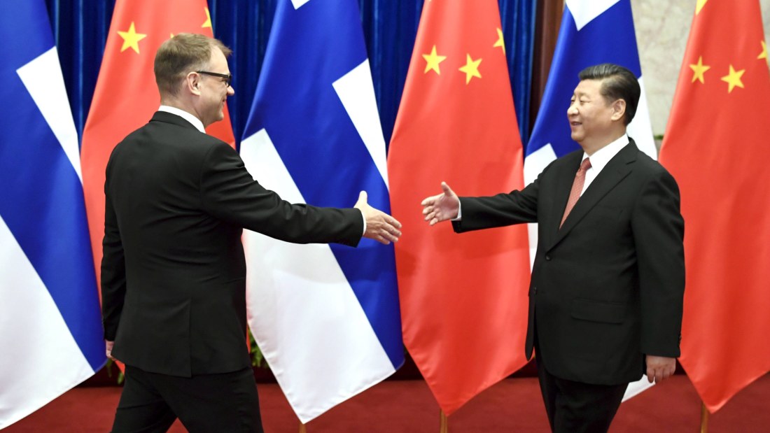 Juha Sipilä träffade Kinas president Xi Jinping | Inrikes ...