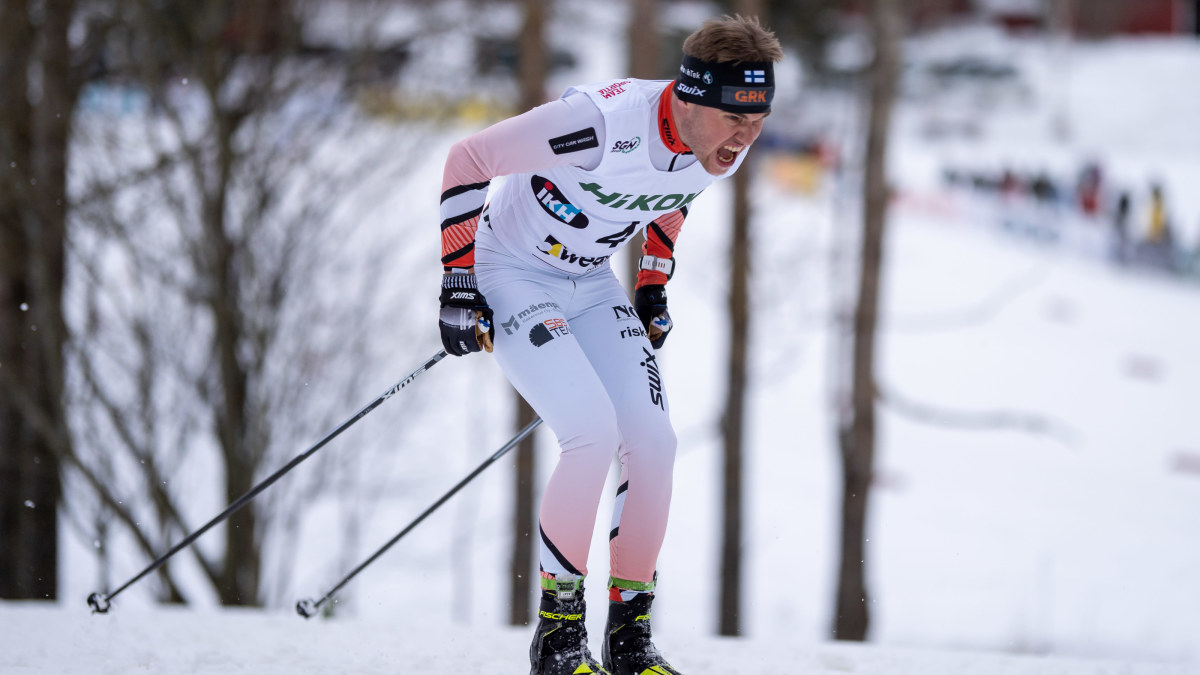 Jag Hade Maxpuls Efter Tre Kilometer Viktor Maenpaa Satte Farg Pa Vasaloppet Gjorde Karriarens Basta Insats Nar Norska Segerdominansen Fortsatte Sport Svenska Yle Fi