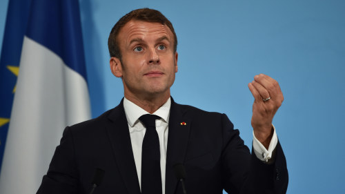 Macron Varnar Europa For Att Lita Pa Stod Fran Usa Nato Ar Hjarndott Utrikes Svenska Yle Fi
