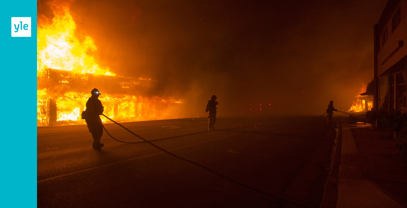 Explosiv skogsbrand förstörde staden Paradise i