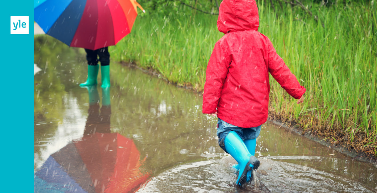 I dag njuter man ännu i södra Finland av varmt sommarväder sedan