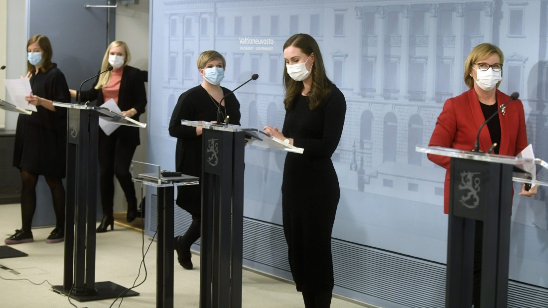 HS: Finländarna fortfarande nöjda med Marin och rätt nöjda med regeringen | Inrikes | svenska.yle.fi