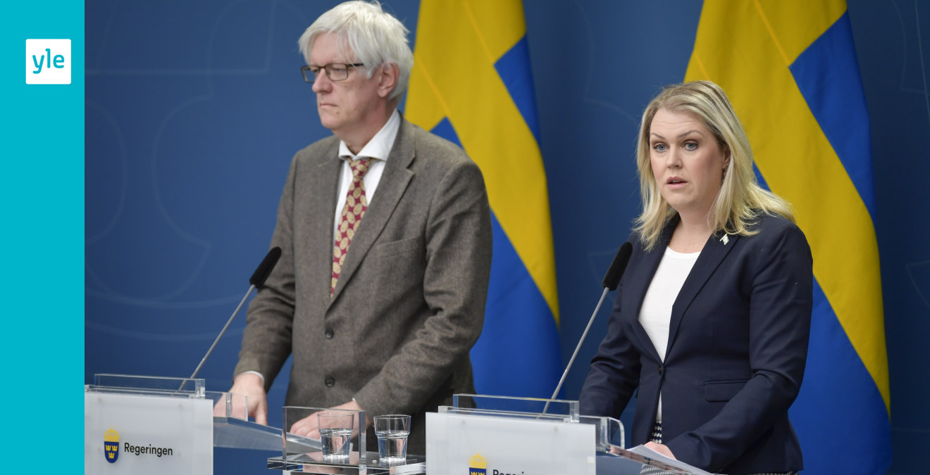 Socialminister Hallengren Sveriges Regering Fortsatter Lyssna Pa Folkhalsomyndigheten Folkhalsomyndigheten Stoder Tegnell Och Sager Att Ansvaret Ligger Hos Politikerna Utrikes Svenska Yle Fi