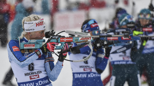Olika Medaljorer Pa Samtliga Damstrackor Vid Skidskytte Vm Massiv Bredd Bjuder Pa Manga Guldkandidater I Ostersund Sport Svenska Yle Fi