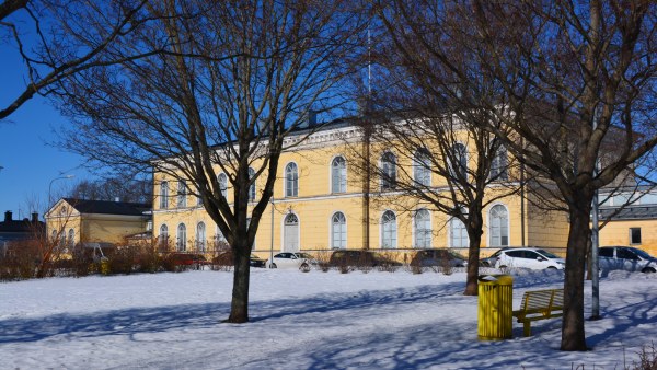 Bild på Borgå gymnasium.