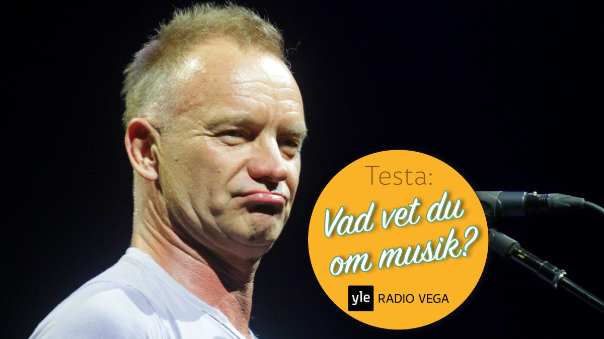 Musiktest Vad hette Stings gamla band och vems hit var The Safety