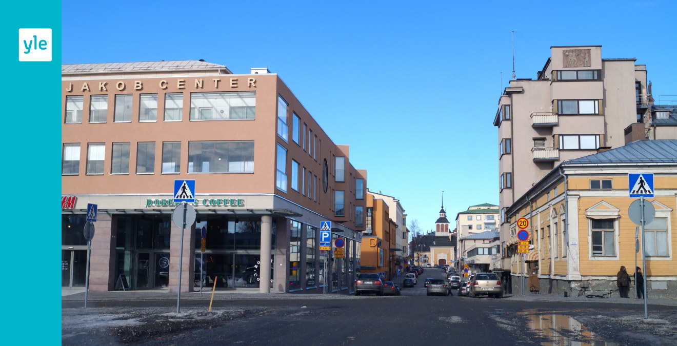 Jakobstads centrum livskraftigast i jämförelse Österbotten svenska