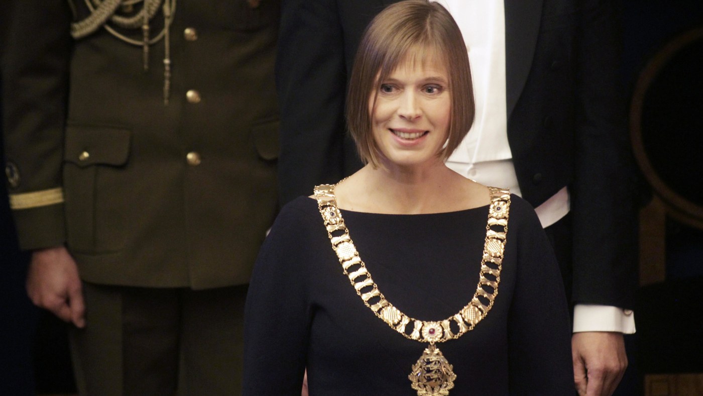 Estlands president svors in | Utrikes | svenska.yle.fi