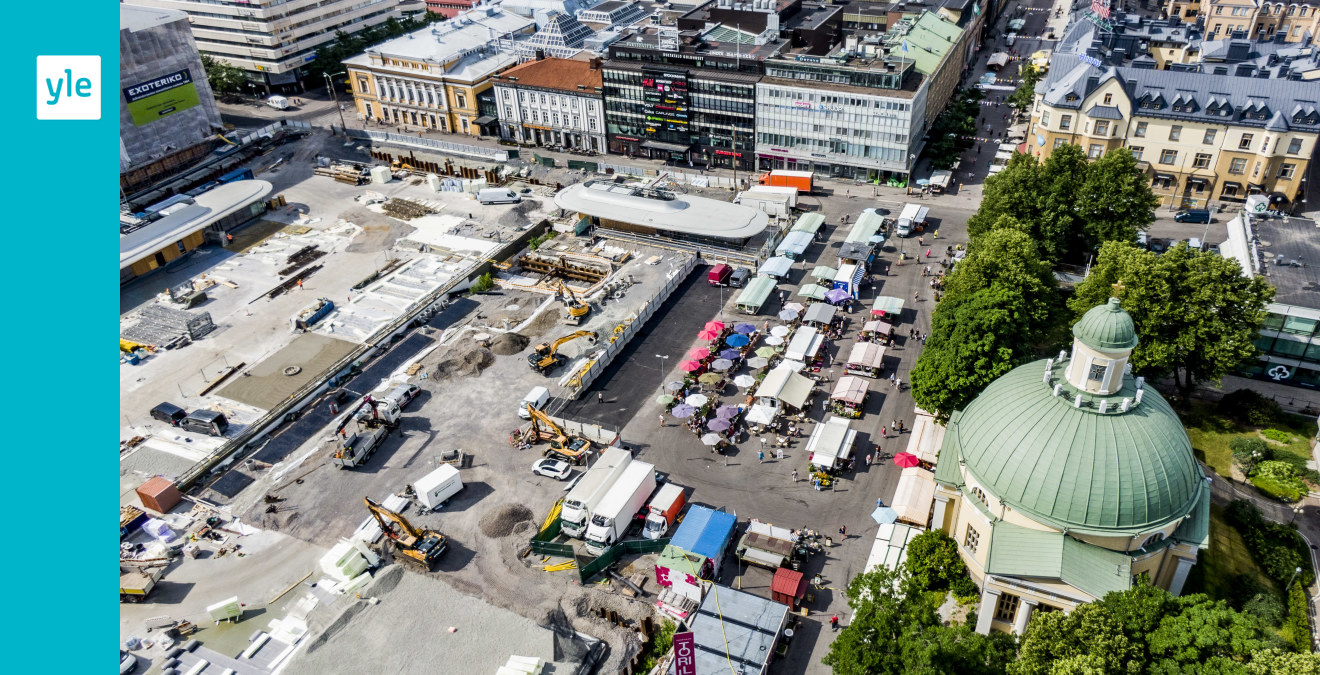 Arbetet med det nya Salutorget i Åbo går framåt – nu ska ytstenarna läggas på plats - Vimarsana News