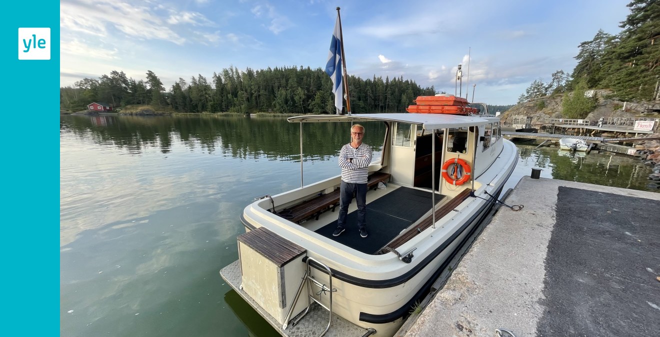 Sjölivet och skärgården lockade Tomas Backman att ta över taxibåten Mirella i Barösund - Vimarsana News