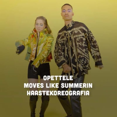 Emma Kakkonen ja Leo Ikhilor tanssivat