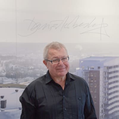 Daniel Libeskind vieraili Tampereella vuonna 2019.
