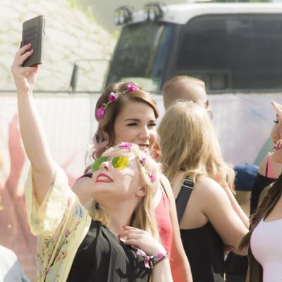 Nuoriso, selfie, kesäloma, Tammerfest 2017