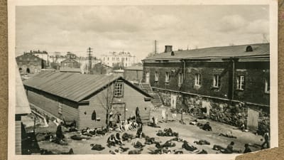 Fångar på Sveaborg 1918.