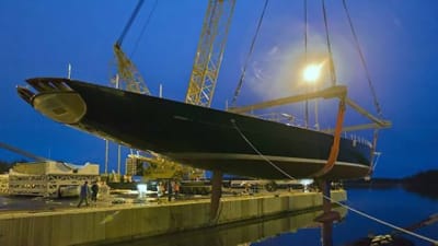 En av Baltic Yachts större segelbåtar