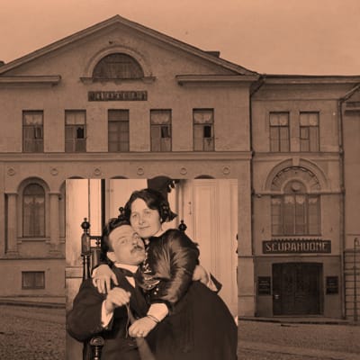 Viipurin Seuranhuone 1920-luvulla.