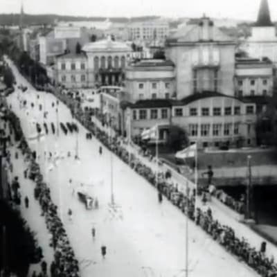 Vanha kuva Tampereesta