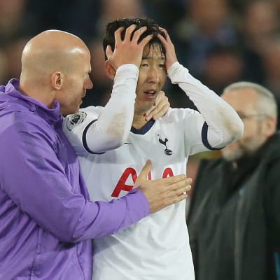 Son Heung-min var uppgiven efter att ha orsakat en allvarlig skada.