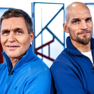 Risto Laitila ja Mikko Penttilä selät vastakkain.