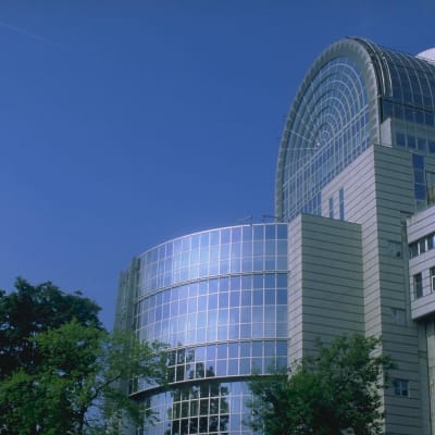 EU-parlamentsbyggnaden i Bryssel