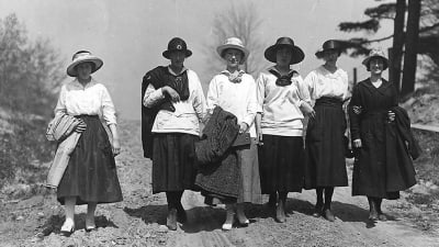 Kvinnor i Englington på 1800-talet