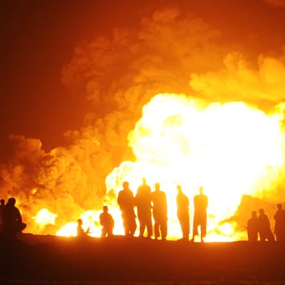 Oljeexplosion i Afghanistan
