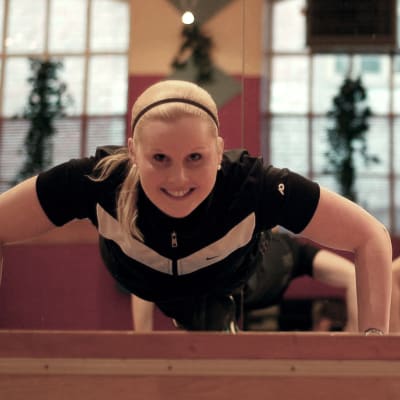 Lena Paxal är gyminstruktör och kostrådgivare.