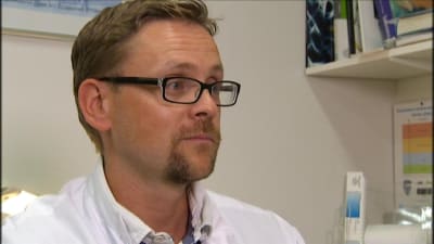 Överläkare Otto Knutar.