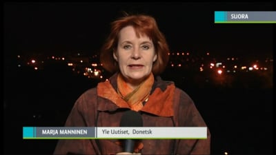 Marja Manninen rapporterar direkt från Donetsk, Ukraina.
