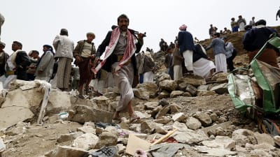 hårda strider pågår i Jemen