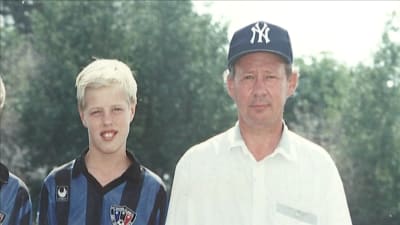 Stefan Håkans i FC Inters D-juniorers första lagbild 1979.