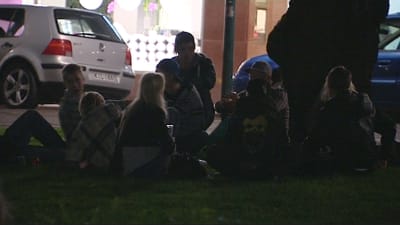 Ungdomar firar veckoslut