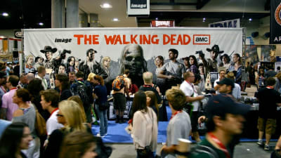 Fans på en Walking dead-konferens.