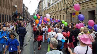 Prideparaden i Helsingfors 2013