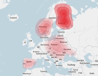 Kaj Arnös dna karta, släkt i skandinavien, iberoska halvön och centraleuropa