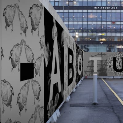 Salutorgets byggstängsel