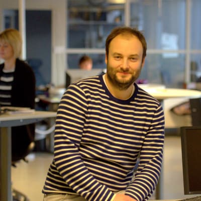 Niklas Nyberg, chefredaktör på Vasabladet.