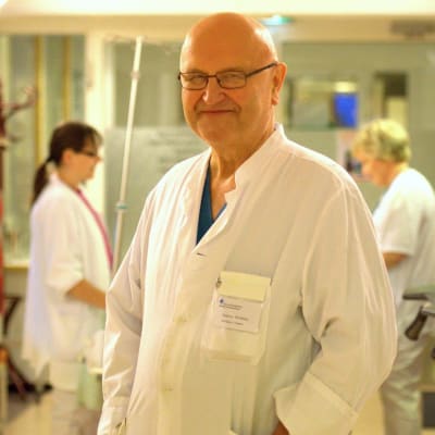 Kalervo Werkkala, ny överläkare i hjärtkirurgi i Vasa.