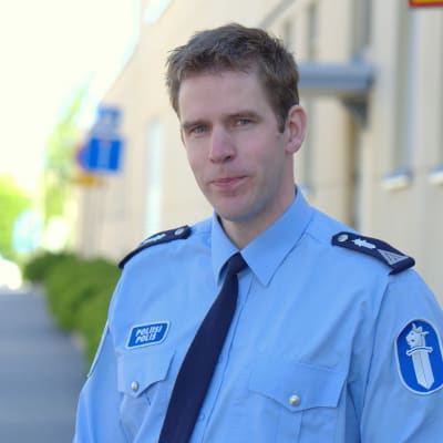 Mikael Appel, polis i Vasa.