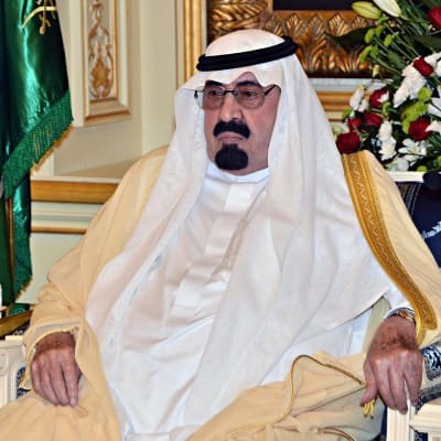 Saudiarabiens kung Abdullah