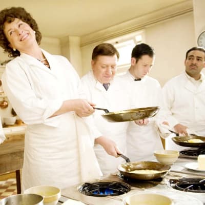 Meryl Streep som kocken och kokboksförfattaren Julia Childs i filmen Julie & Julia.