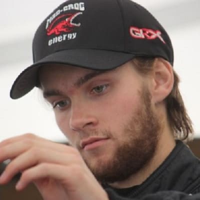 Niclas Grönholm debuterade i rallycross-FM som 19-åring