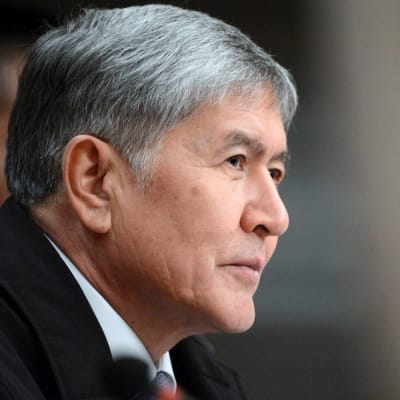 Kirgisian ex-presidentti Almazbek Atambajev