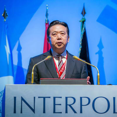 Meng Hongwei som utsågs till president för Interpol år 2016, försvann i slutet av september då han reste till Kina