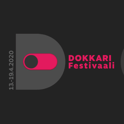 Dokkarifestivaalin logo. Päivämäärä 13-19.4.2020.